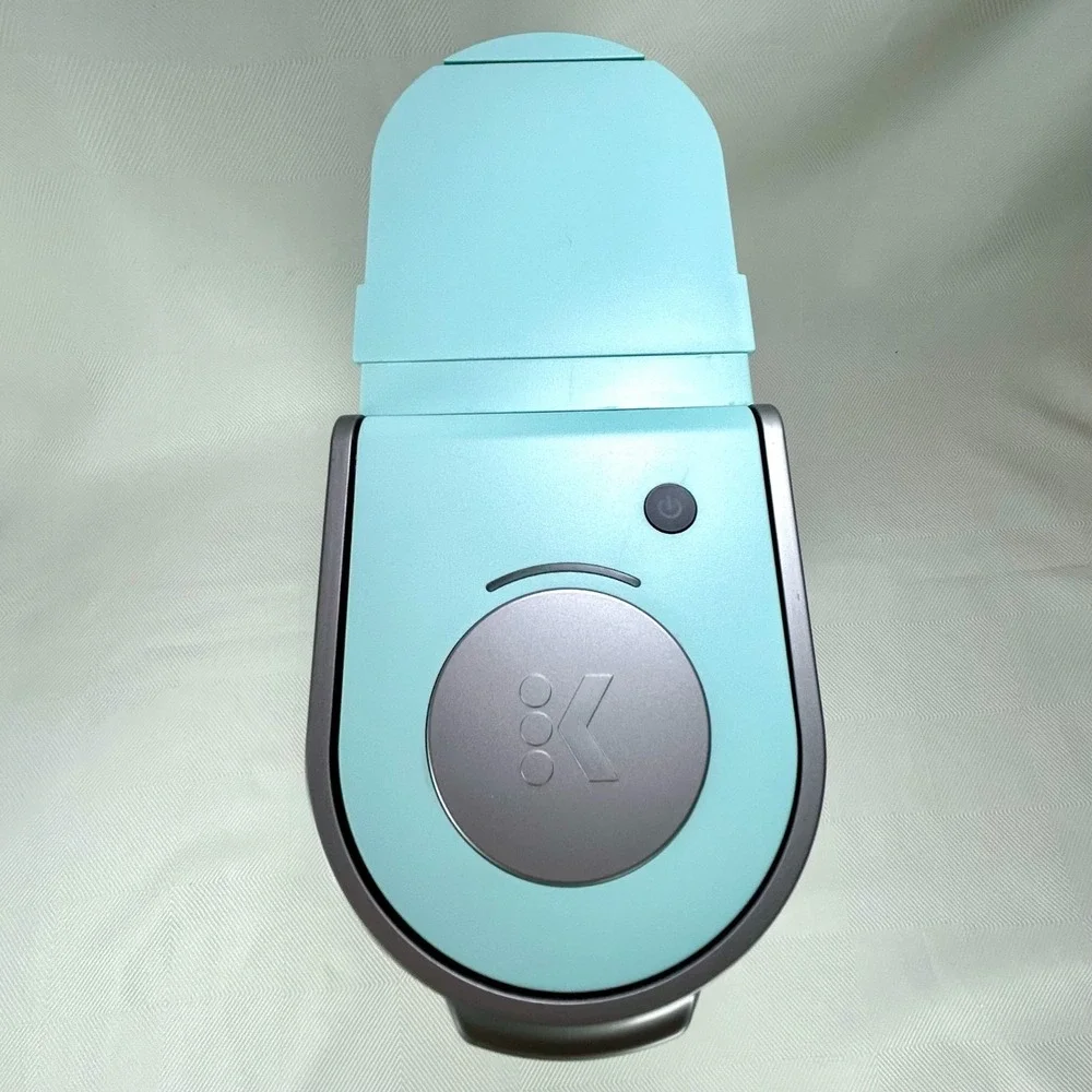 Keurig HOT BREWER K-MINI K-cup Single Serve Coffee Maker - Cool Aqua - Works